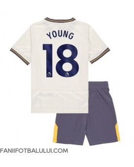 Everton Ashley Young #18 Echipament de Fotbal Replică 2024-25 Copii Treilea (+ Șorturi)